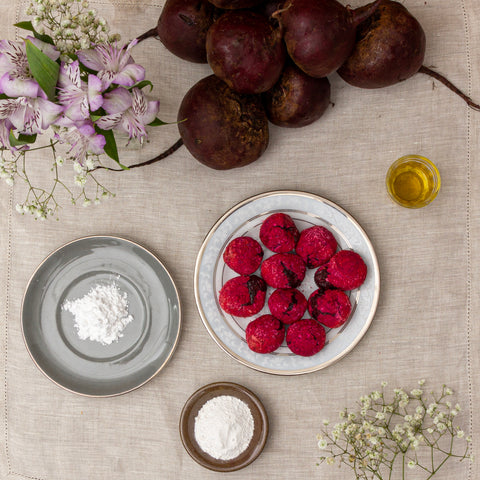 Pãozinho de beterraba