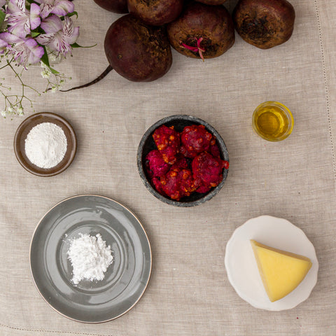 Pãozinho de beterraba