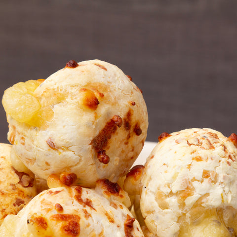 Pãozinho de mandioquinha com chia