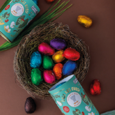 Caça aos ovos - mini ovinhos de Páscoa