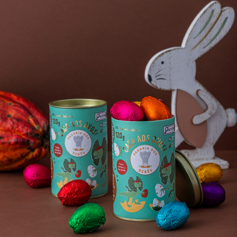 Caça aos ovos - mini ovinhos de Páscoa