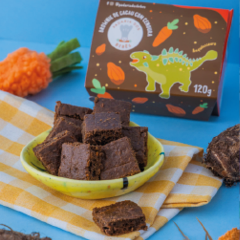 Brownie de cacau com cenoura - edição especial Páscoa